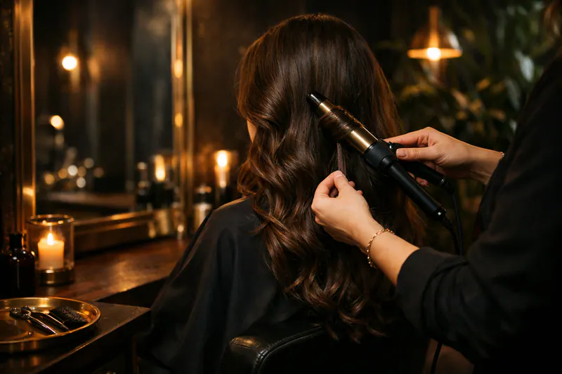 Salon im Abendlicht